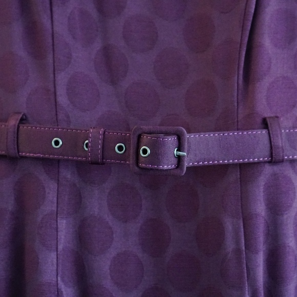 Banana Republic Plumish Belted Sleeveless Mini - Picture 2 of 4